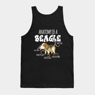 ANATOMY OF A BEAGLE Tank Top